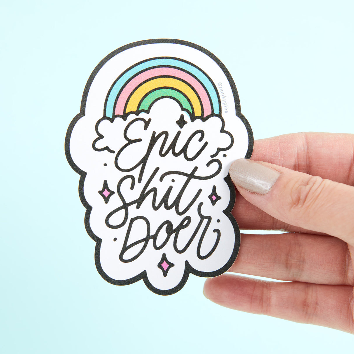 Epic Shit Doer Vinyl Sticker