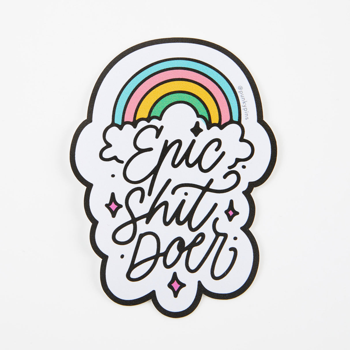 Epic Shit Doer Vinyl Sticker