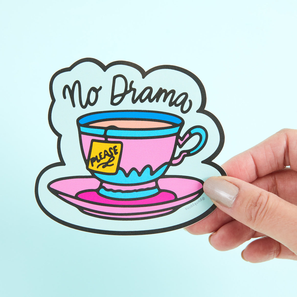No Drama Vinyl Sticker