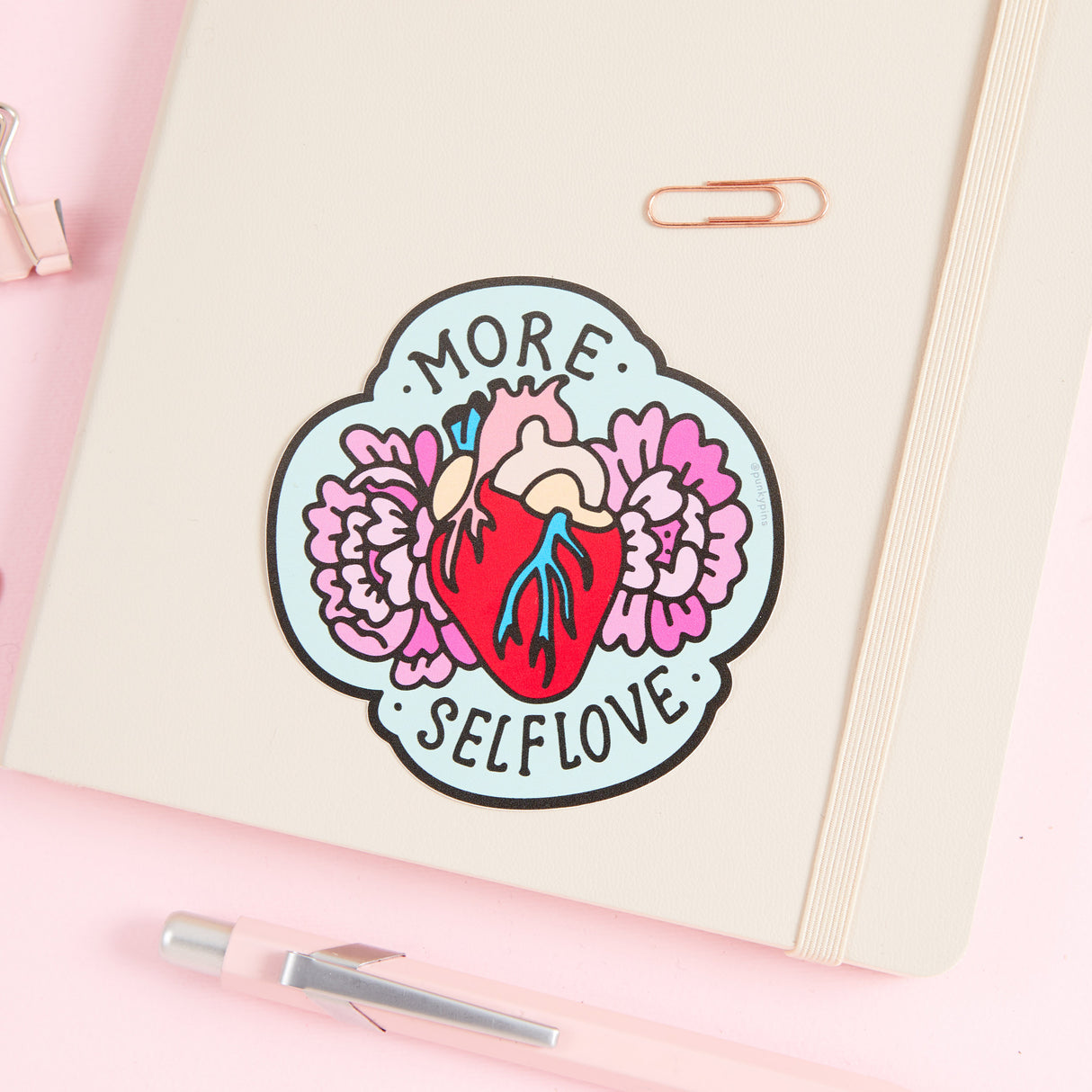 More Self Love Vinyl Sticker