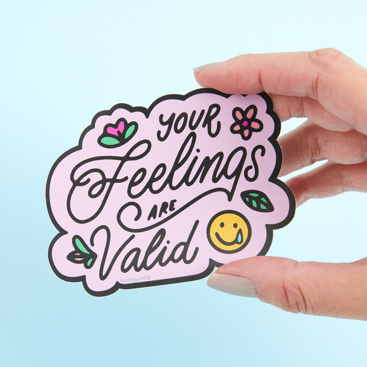 Your Feelings Are Valid Vinyl Sticker