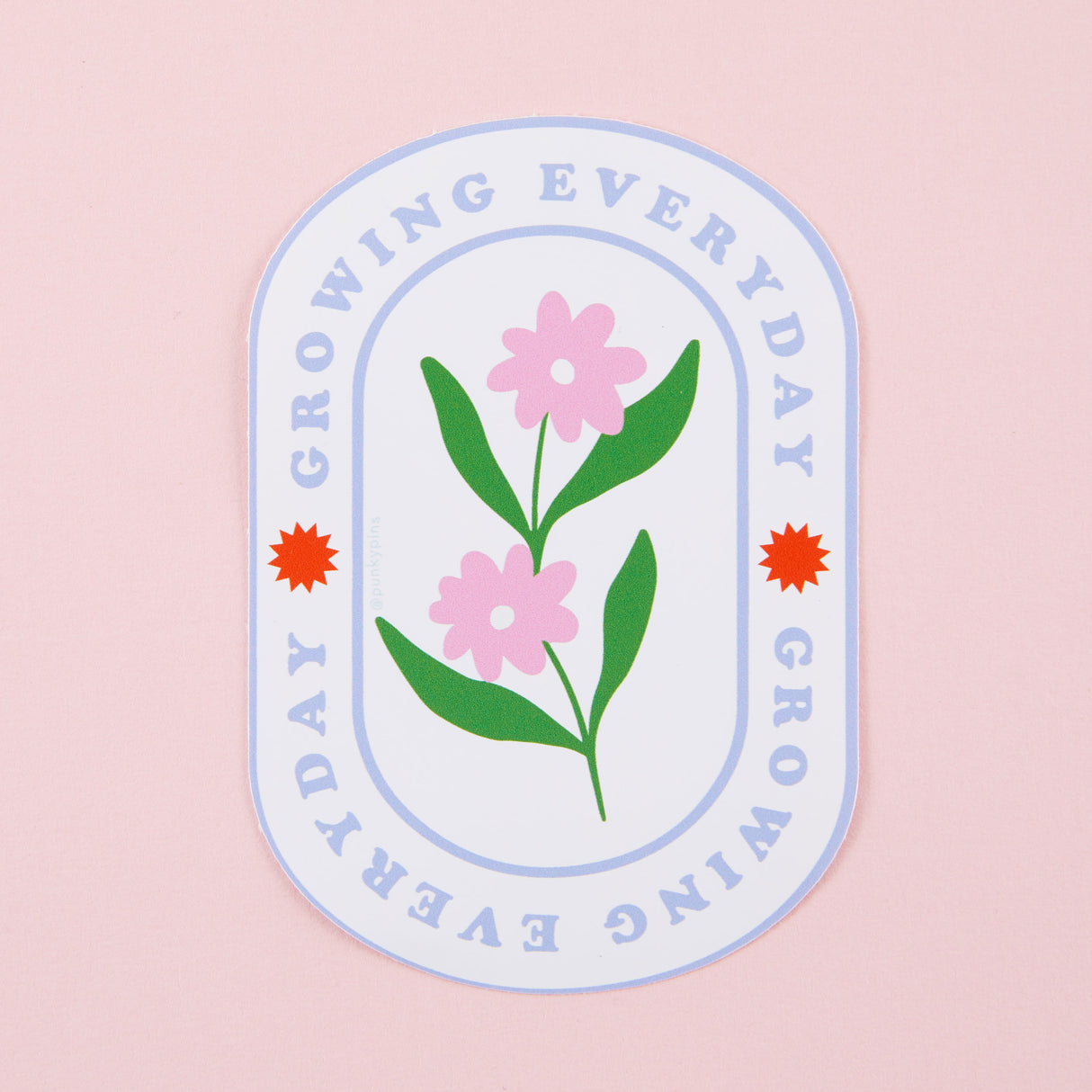 Growing Everyday Vinyl Sticker