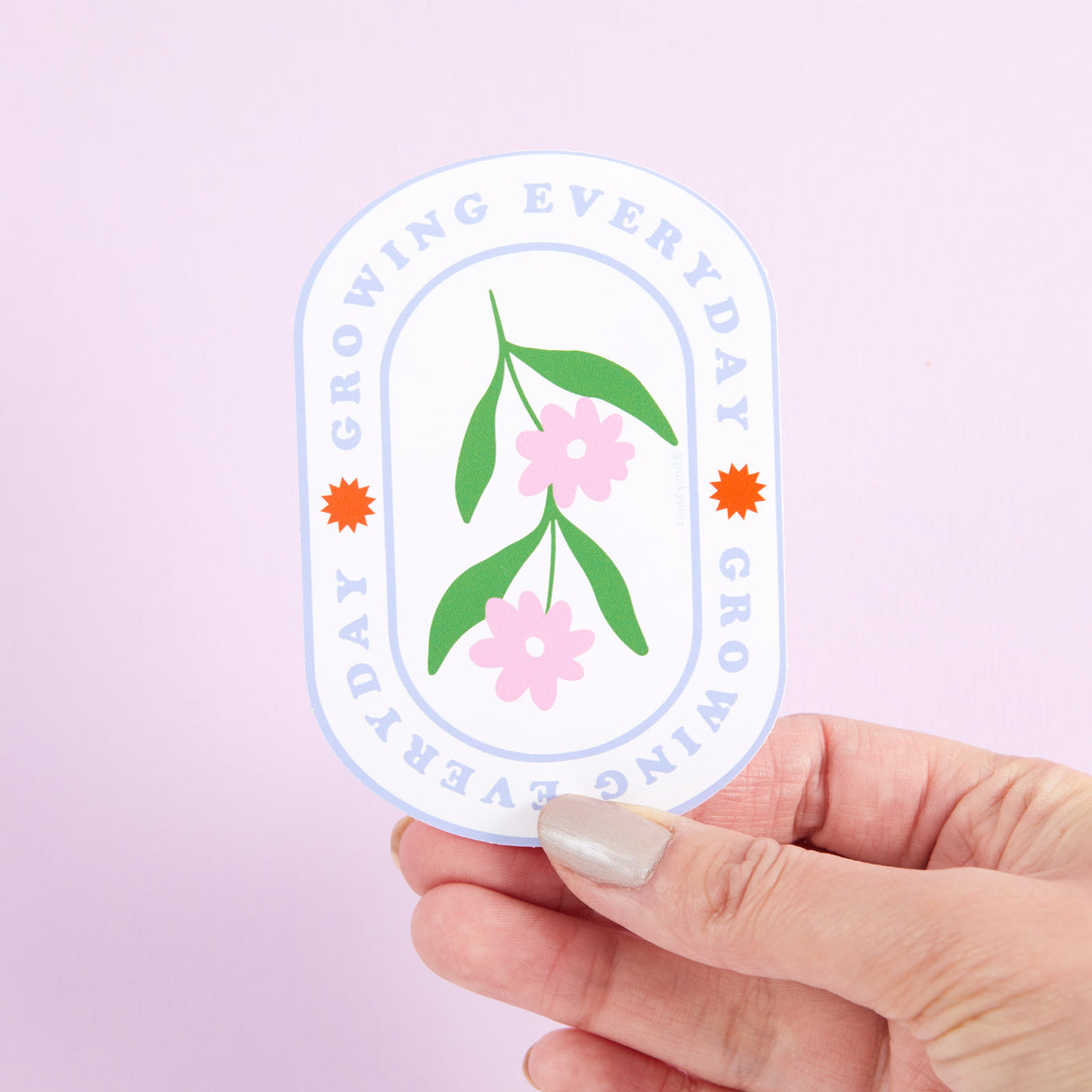 Growing Everyday Vinyl Sticker