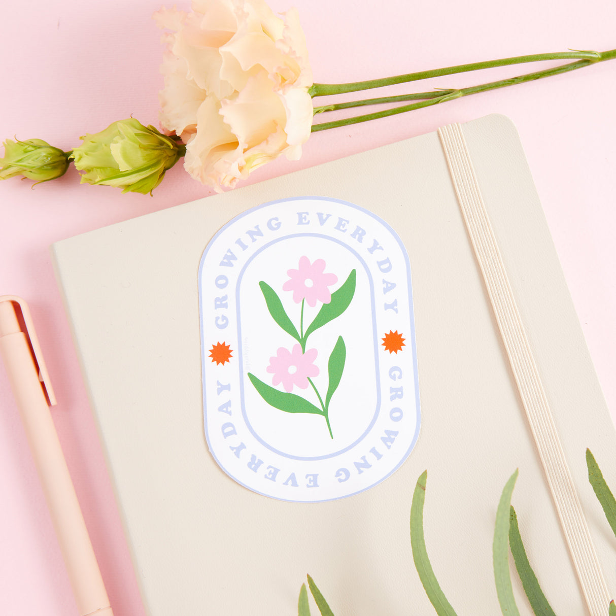 Growing Everyday Vinyl Sticker