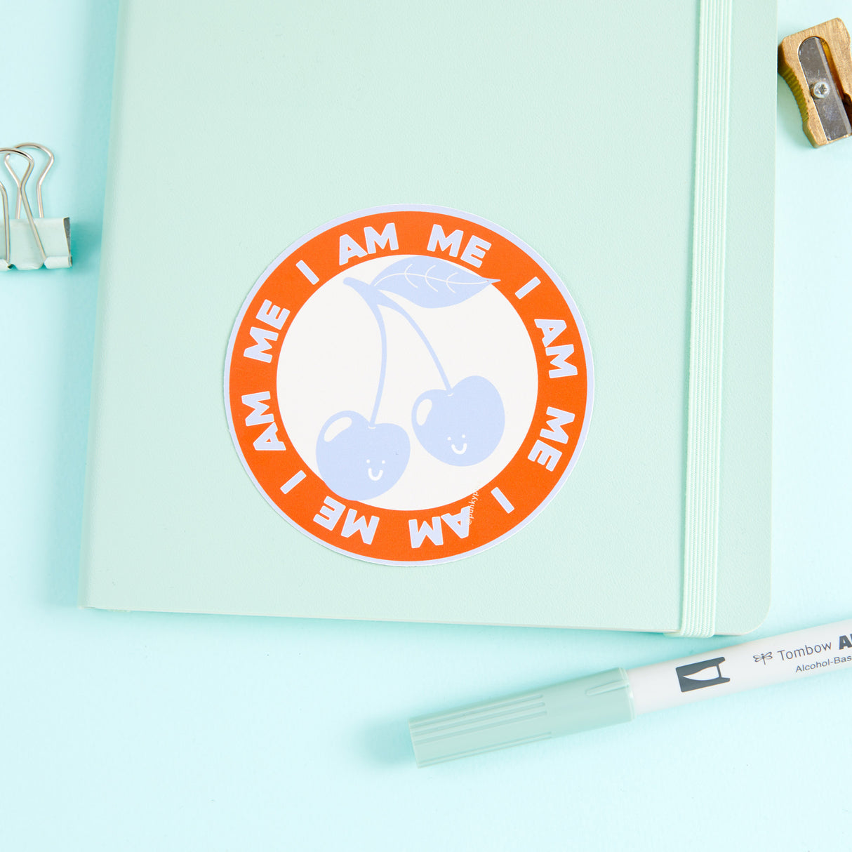 I Am Me Vinyl Sticker