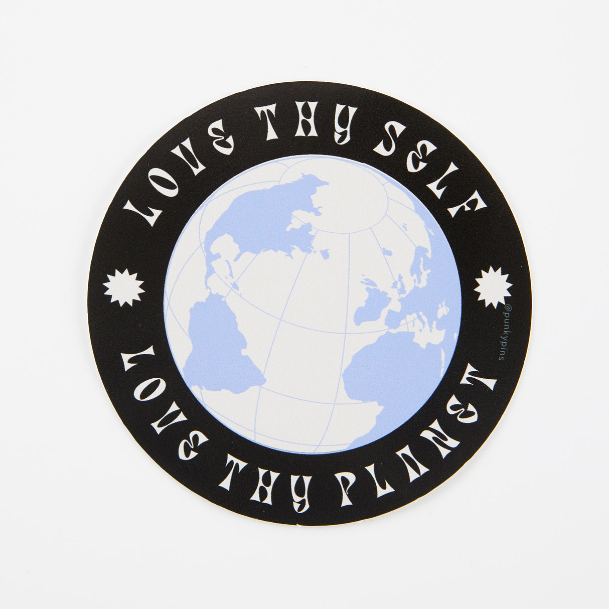 Love Thy Self Love Thy Planet Vinyl Sticker