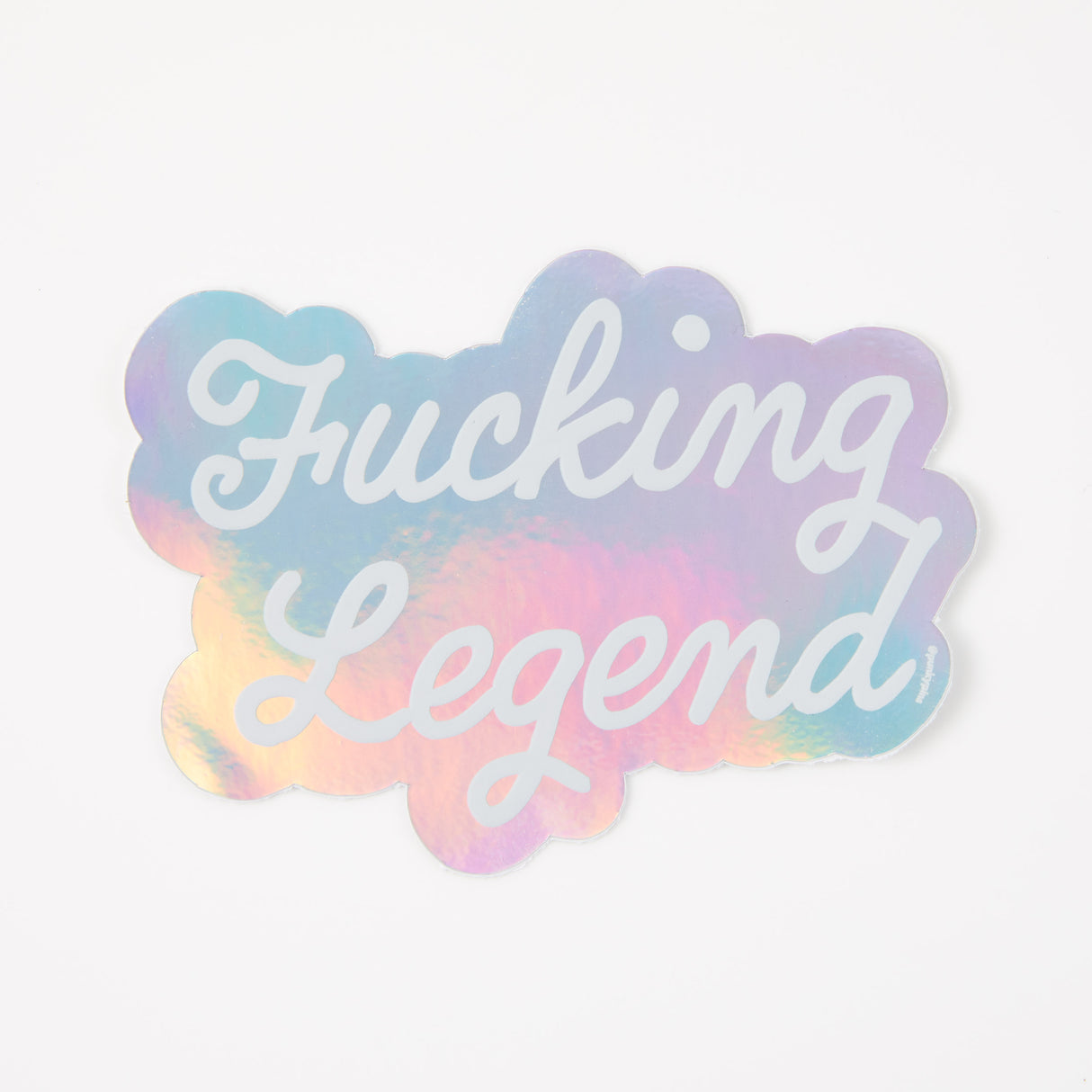 F*cking Legend Holographic Sticker