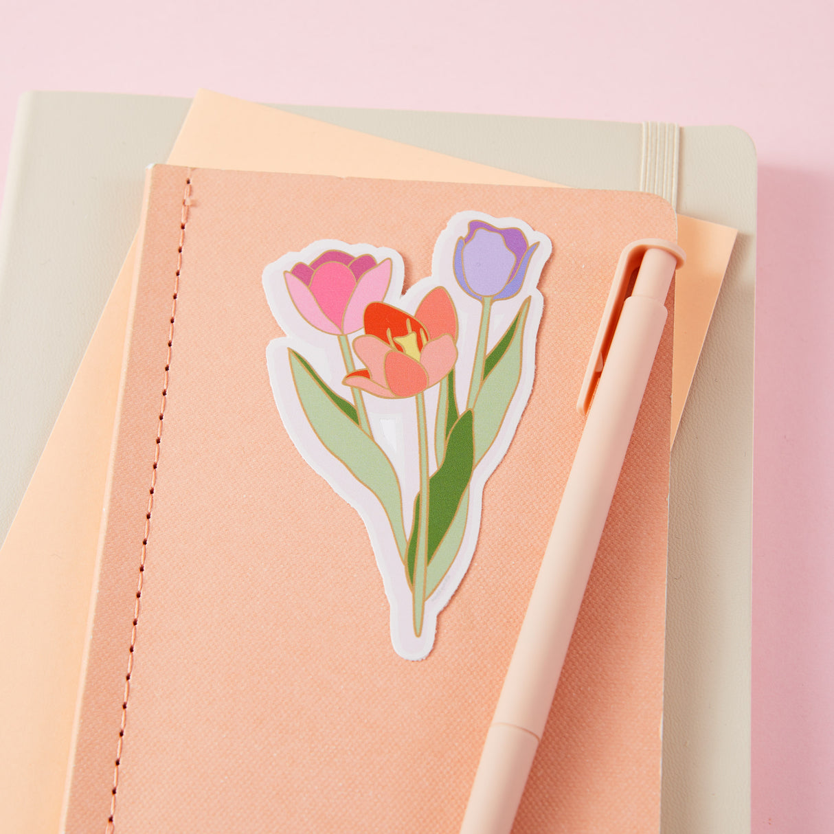 Tulip Flowers Vinyl Sticker