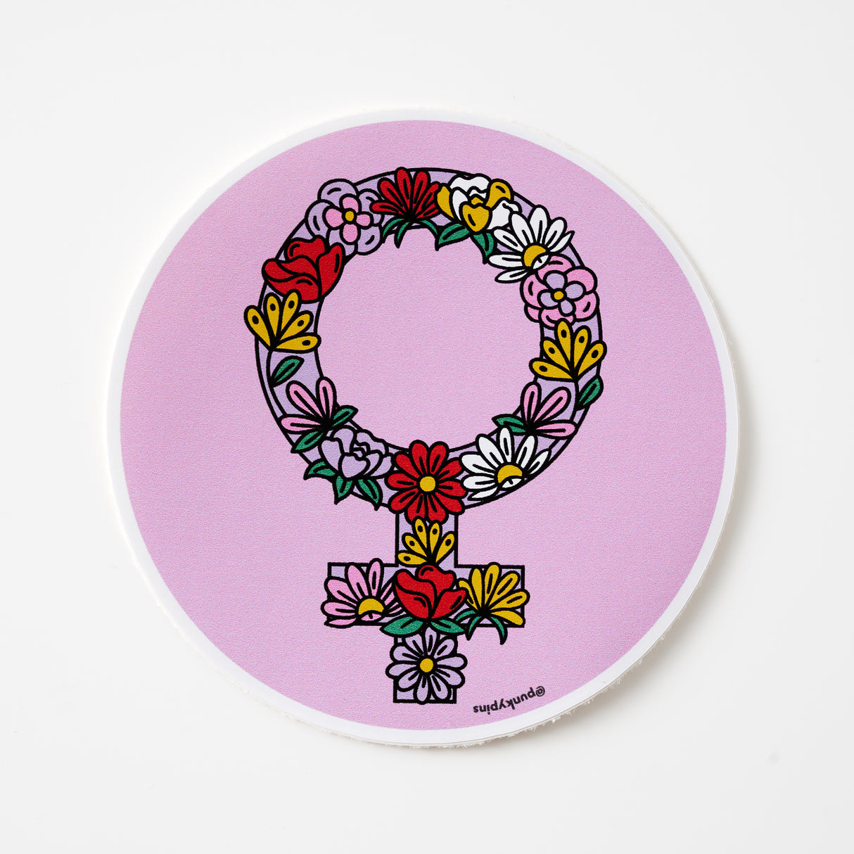 I Am Female Vinyl Sticker