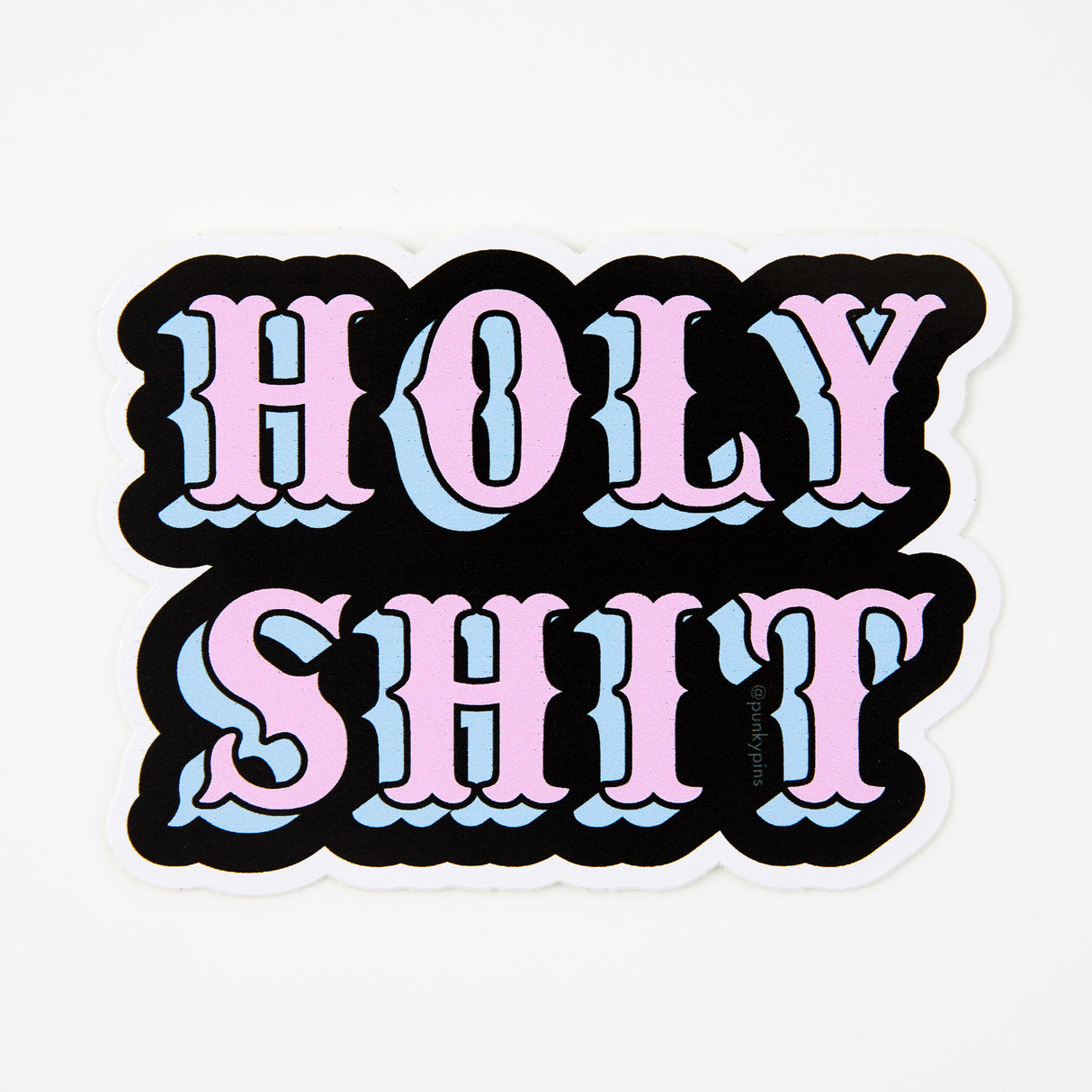 Holy Shit Vinyl Sticker