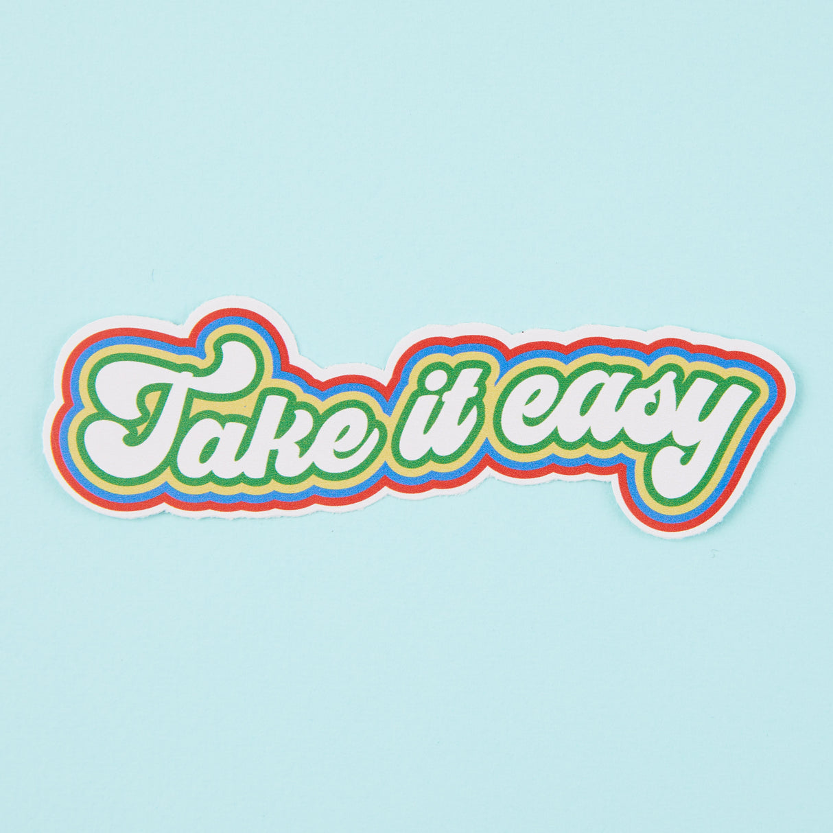 Take It Easy Vinyl Sticker