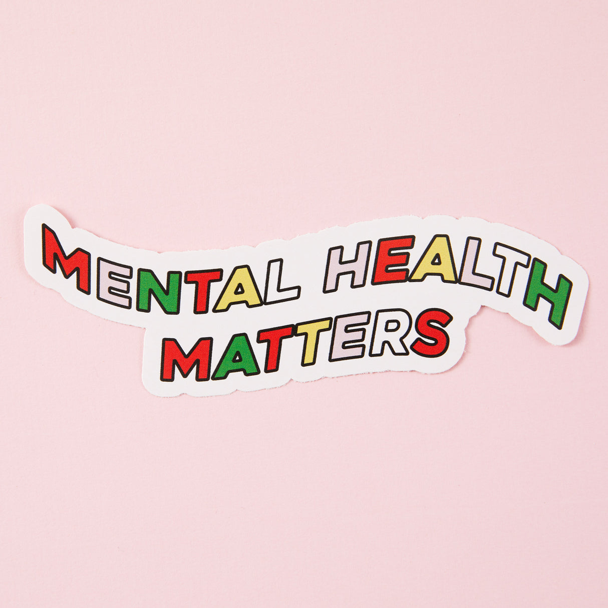 Mental Health Matters Vinyl Sticker