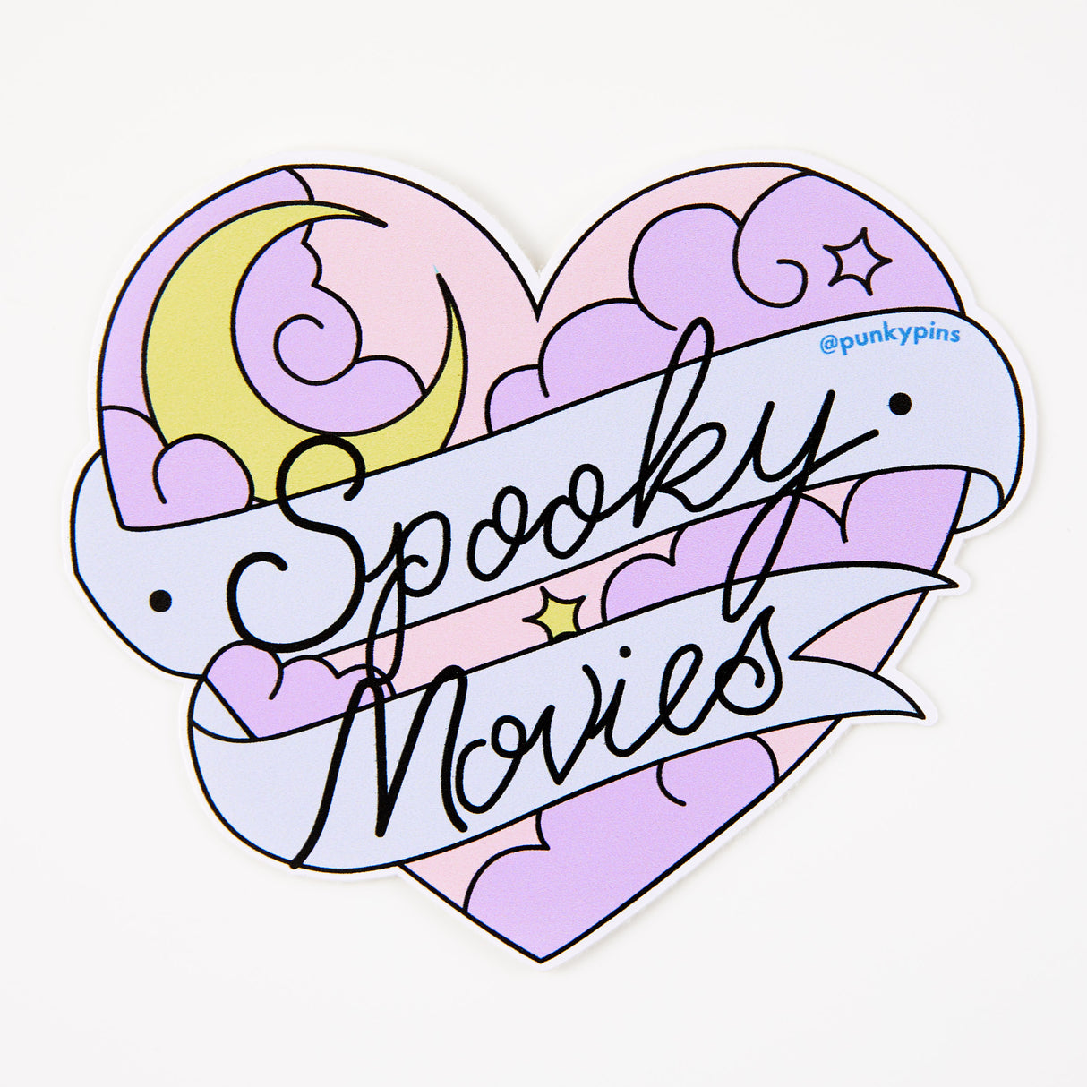 Spooky Movies Vinyl Sticker