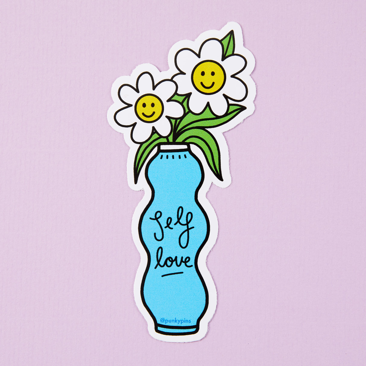 Self Love Flowers Vinyl Sticker