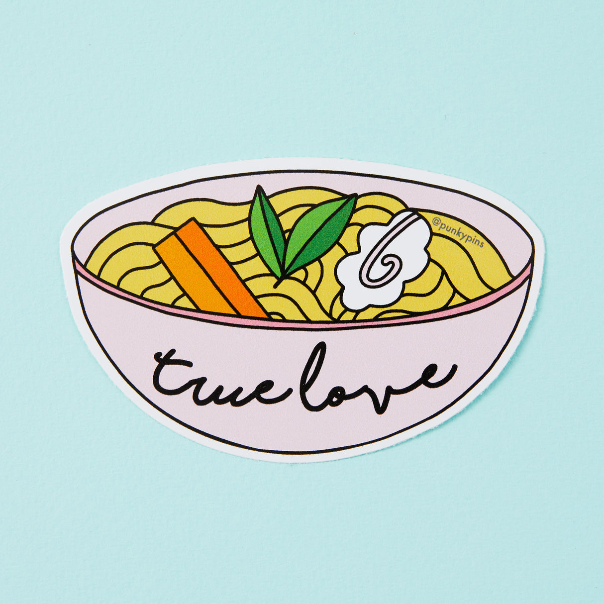 True Love Ramen Vinyl Sticker