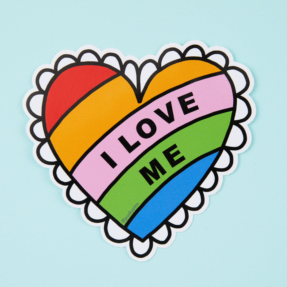 I Love Me Vinyl Sticker