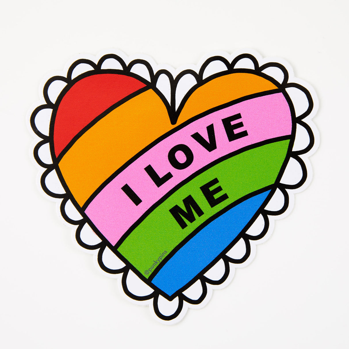 I Love Me Vinyl Sticker