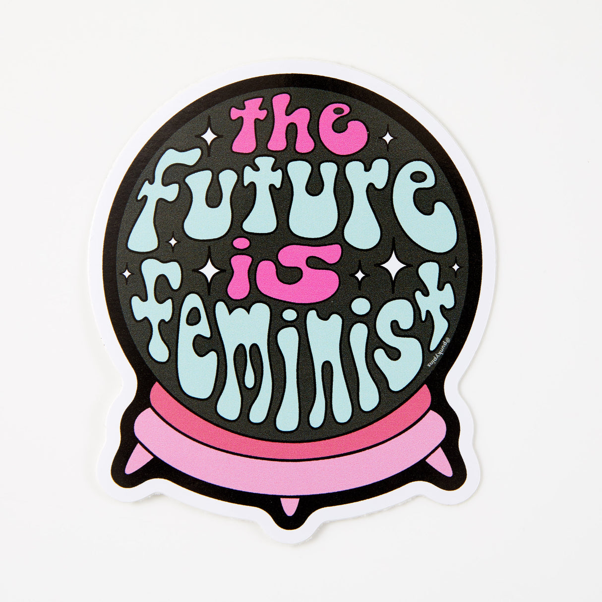 The Future Is Feminist Vinyl Sticker