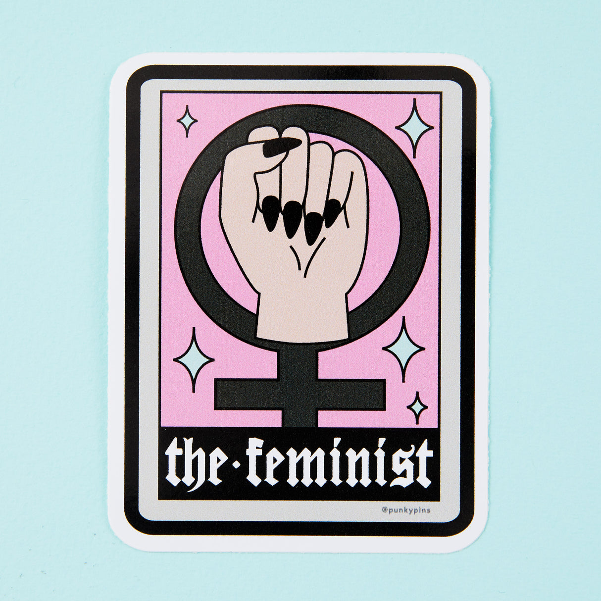 The Feminist Vinyl Sticker
