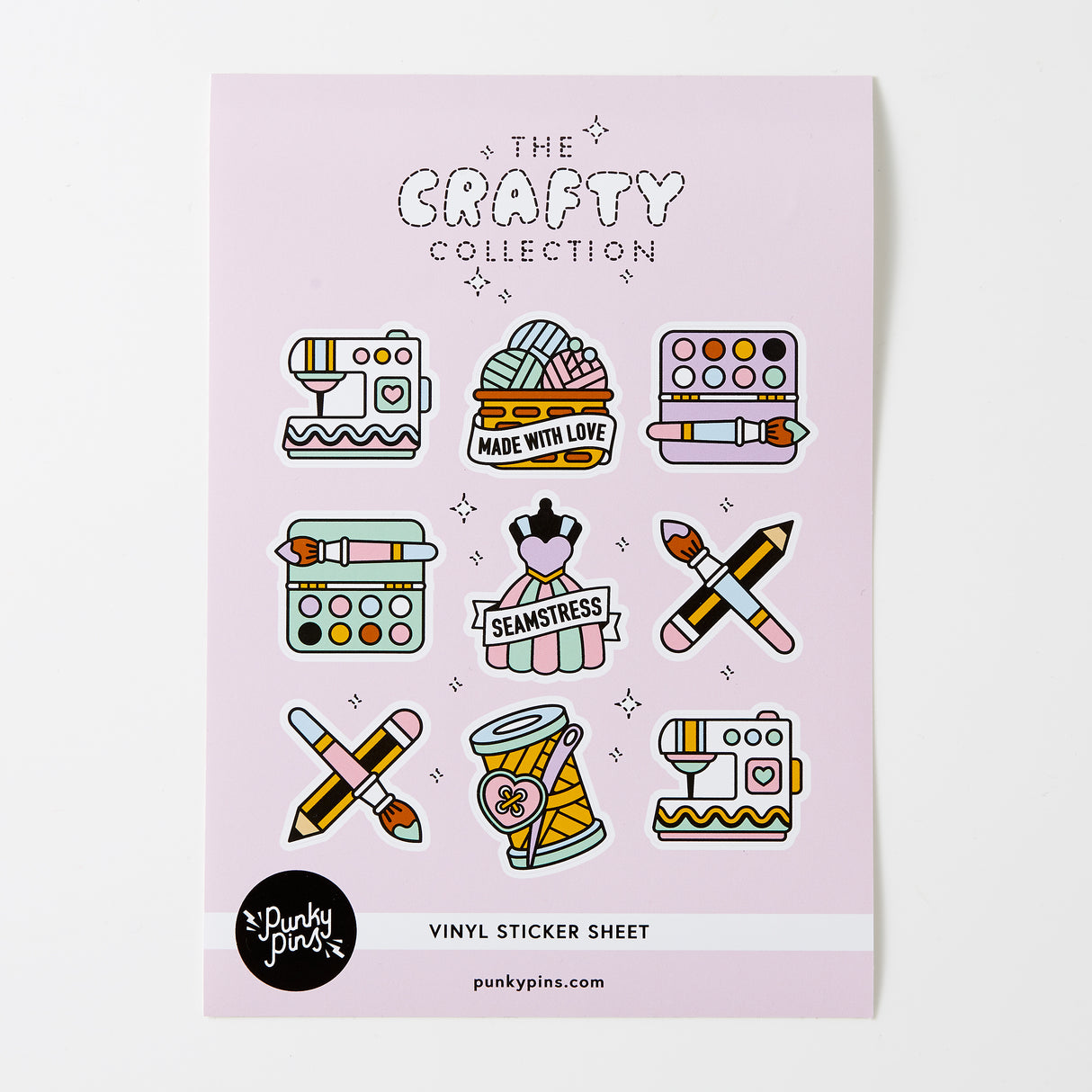 Crafty Collection Sticker Sheet A5