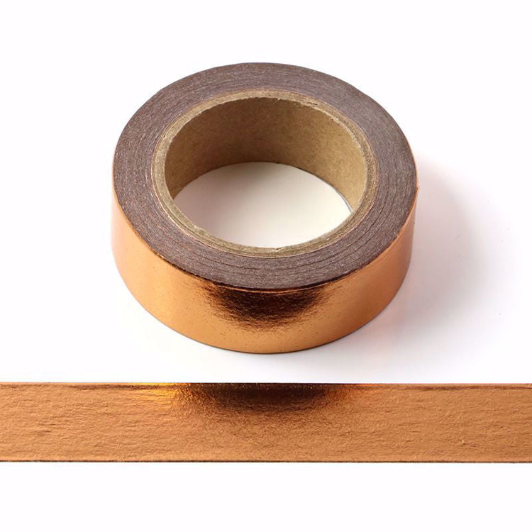 Copper Gold Foil Washi Tape
