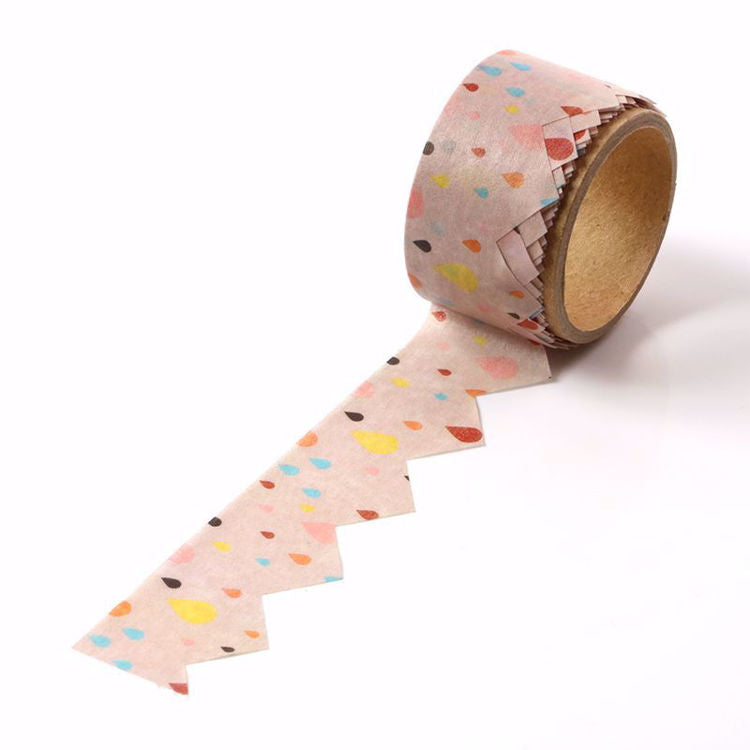 Point Print Die Cut Washi Tape