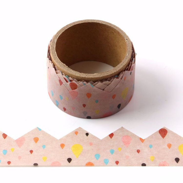 Point Print Die Cut Washi Tape
