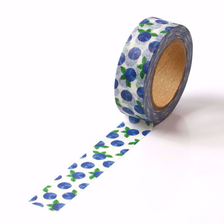 Blueberry Print Washi Tape