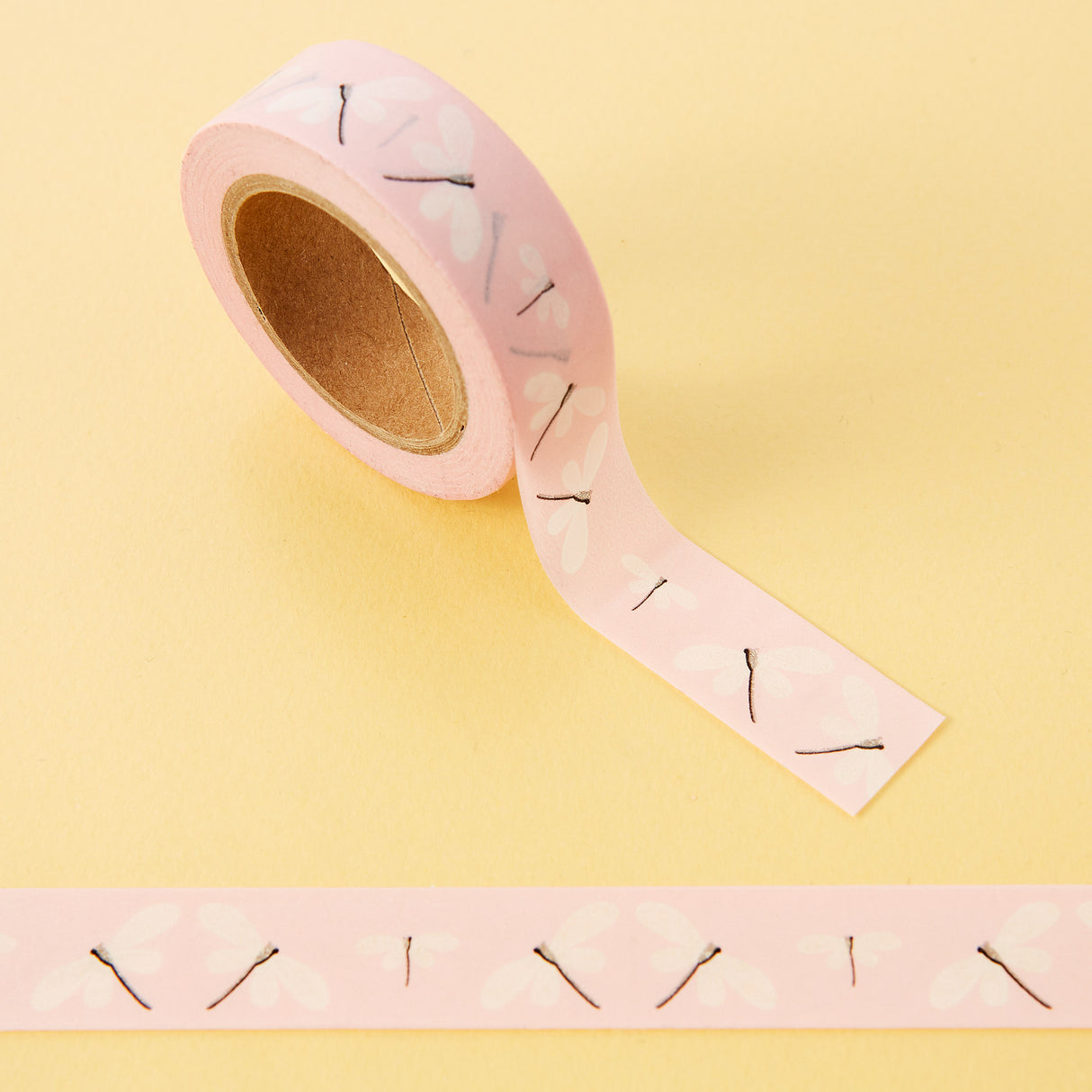 Pink Dragonfly Washi Tape