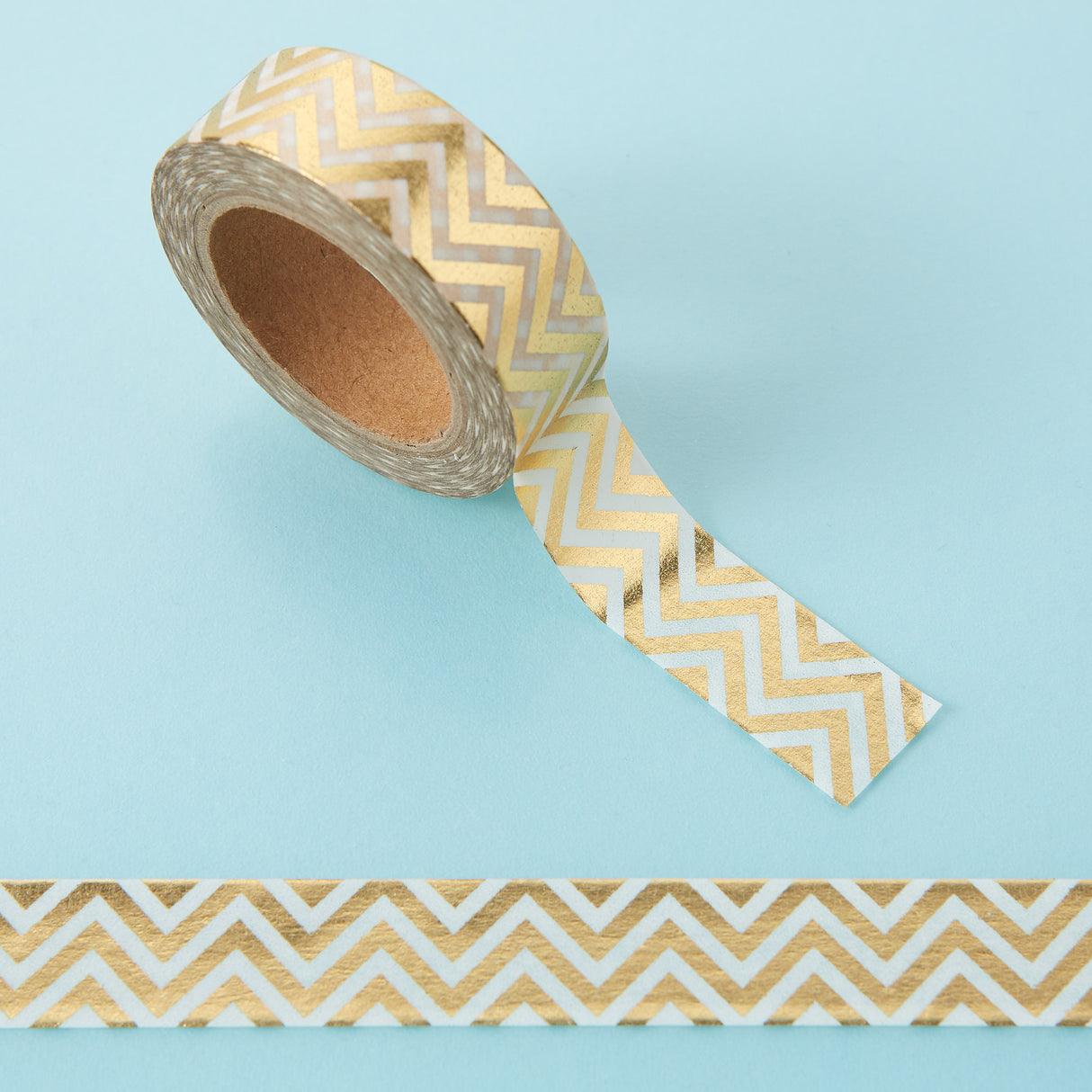 Gold Zig Zag Foil Washi Tape