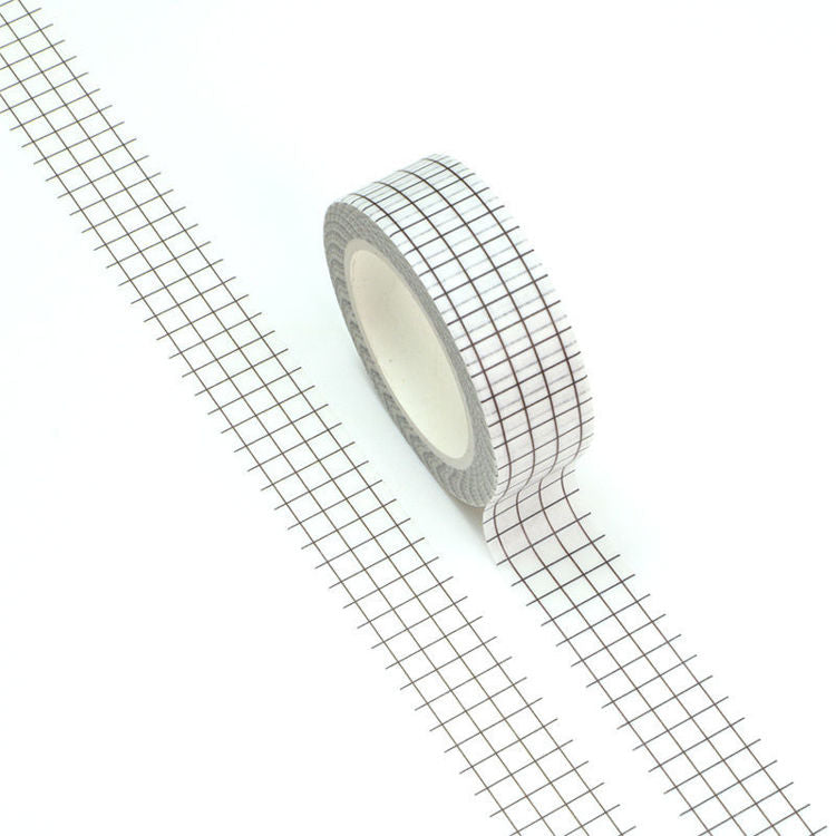 Black Plaid Washi Tape