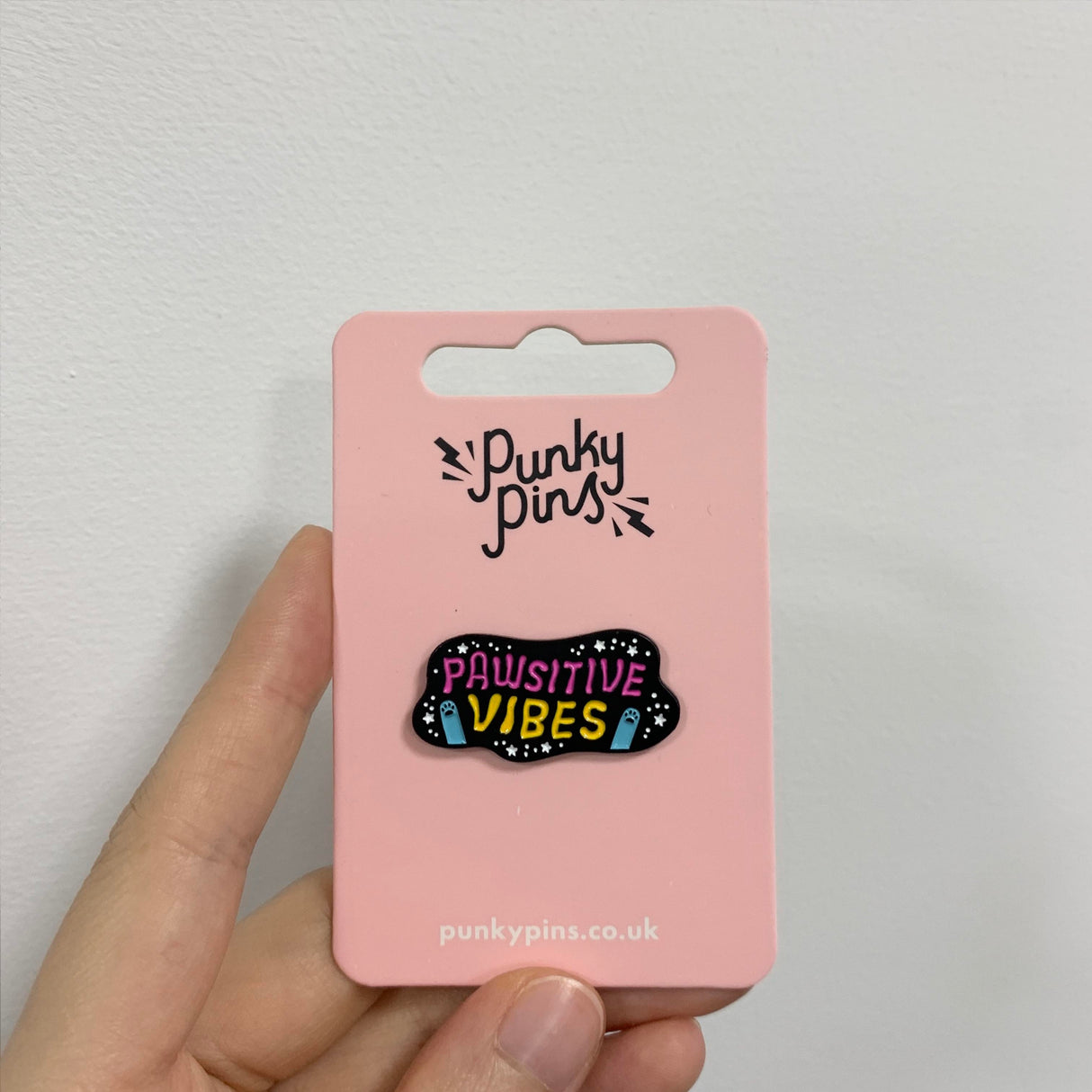 Pawsitive Vibes Soft Enamel Pin