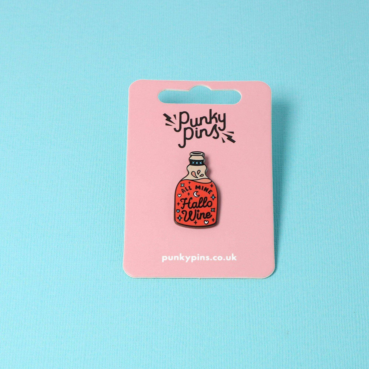 Punky Pins All Mine Hallo-Wine Halloween Enamel Pin
