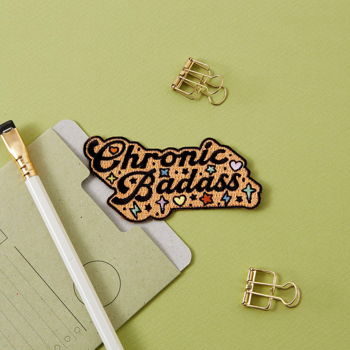 Punky Pins Chronic Badass Iron-on Patch