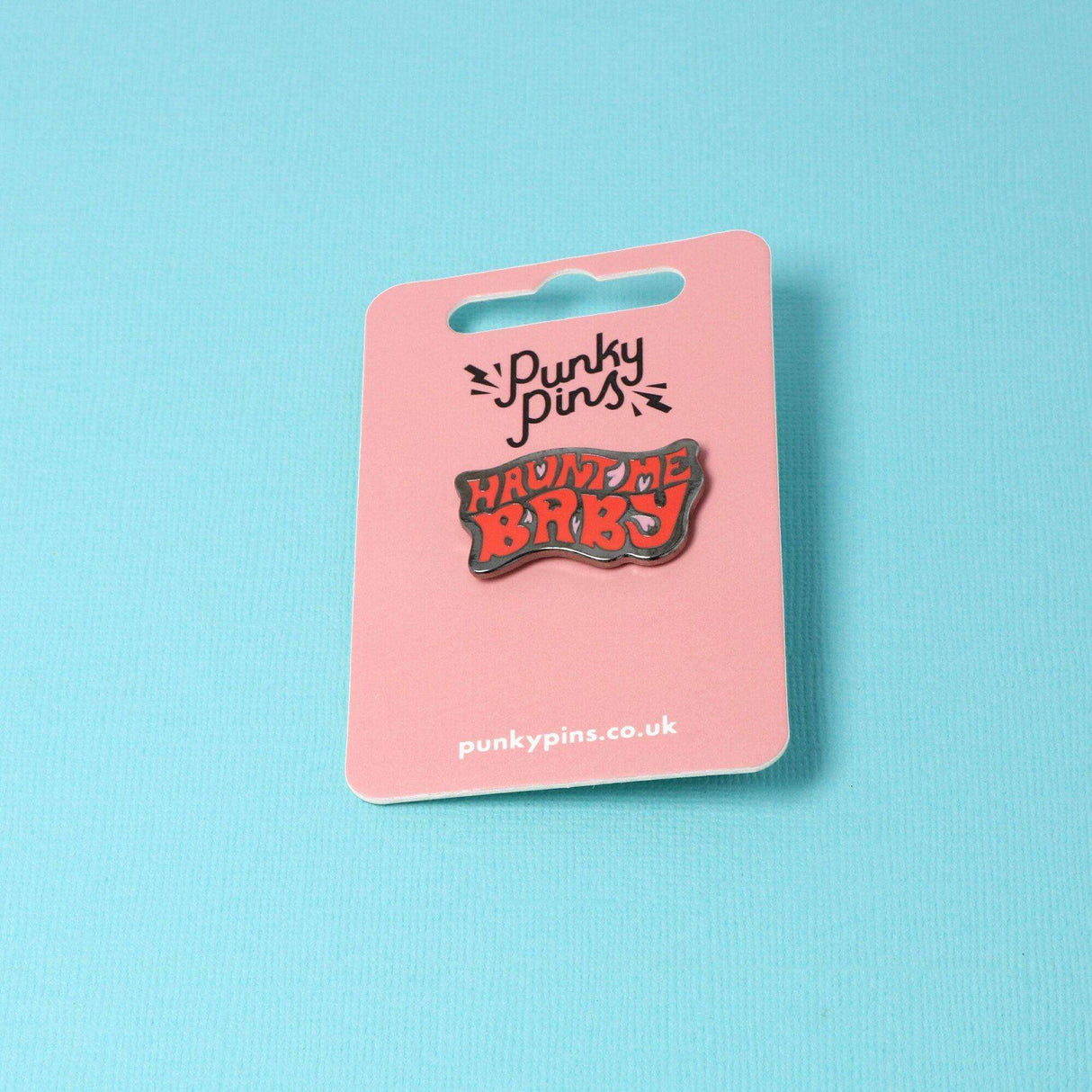 Punky Pins Haunt Me Baby Enamel Pin
