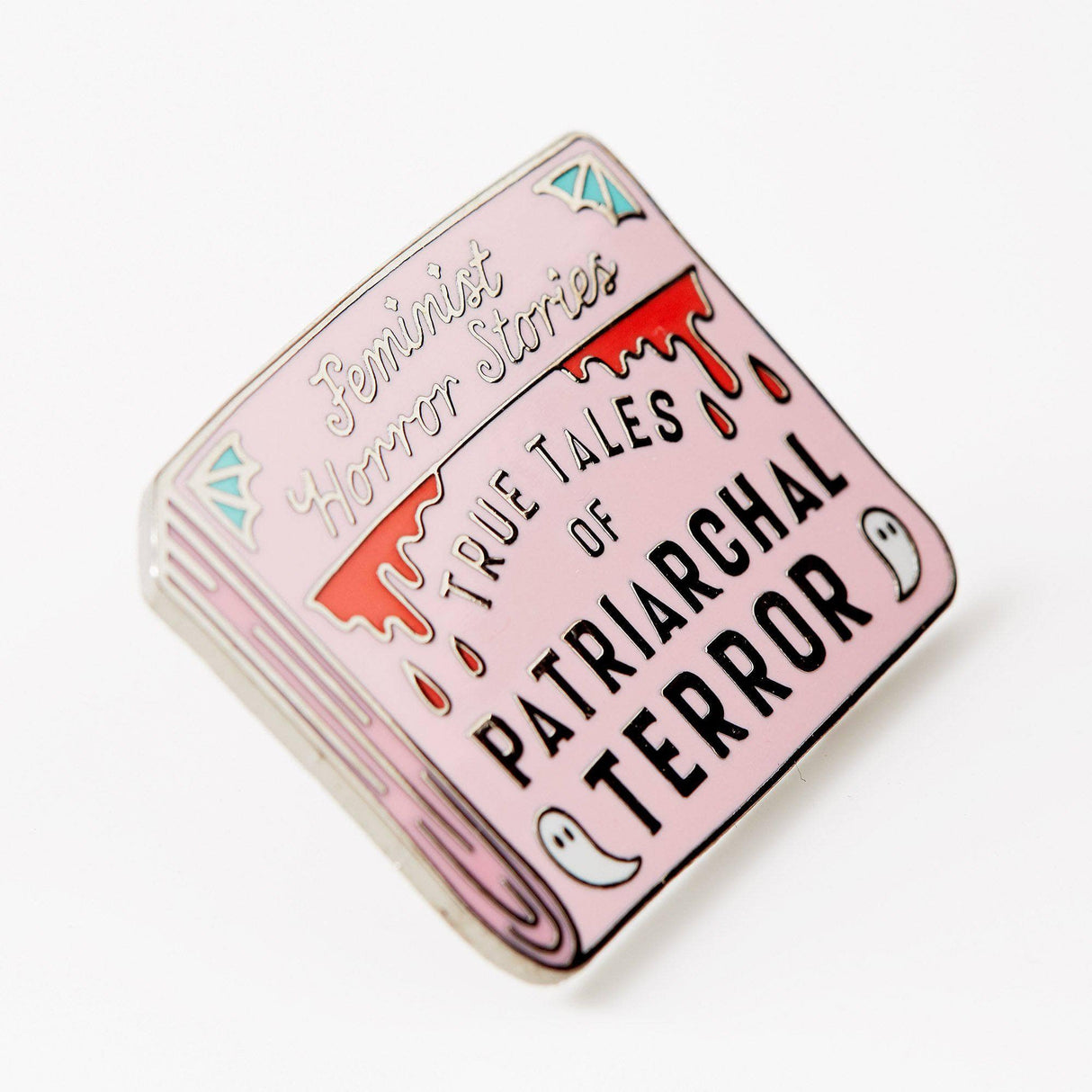 Punky Pins Patriarchal Terror Enamel Pin