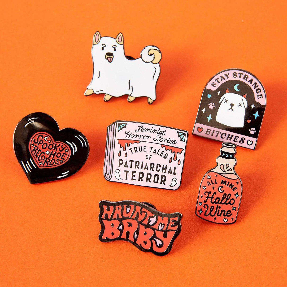 Punky Pins Patriarchal Terror Enamel Pin