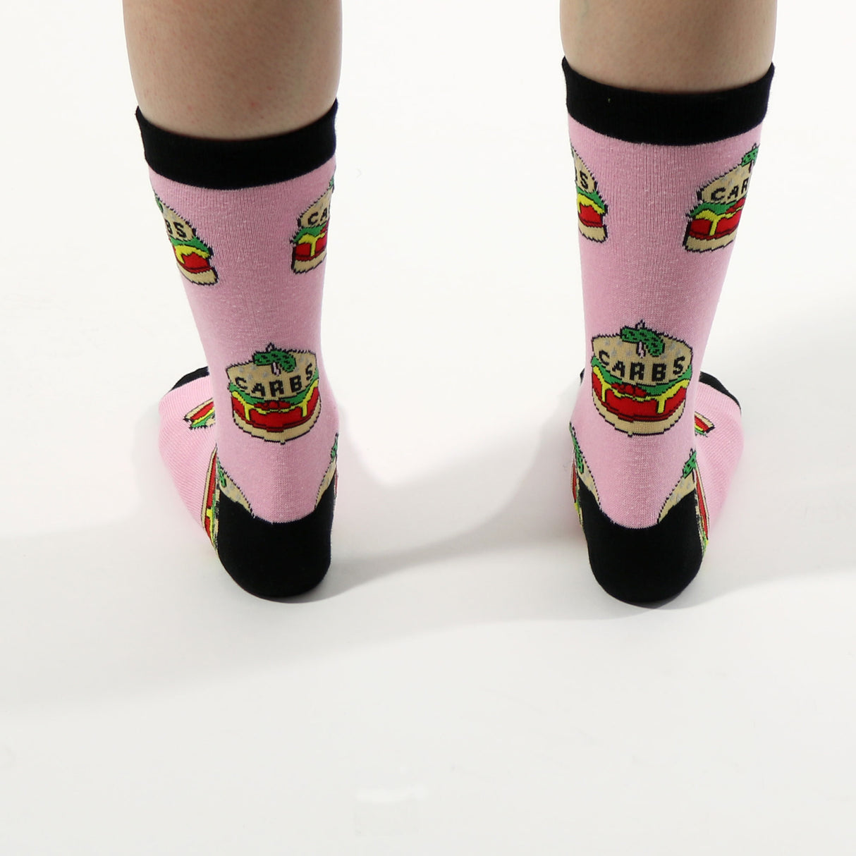 Carbs Burger Socks