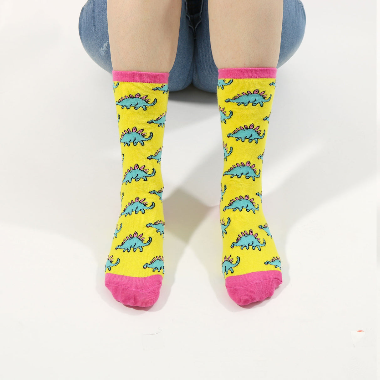 Stegosaurus Socks