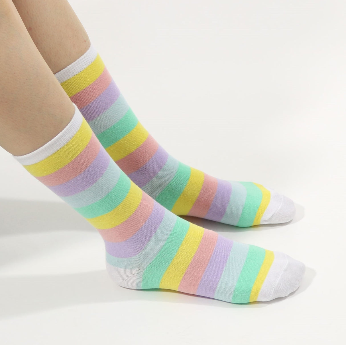 Pastel Stripe Socks