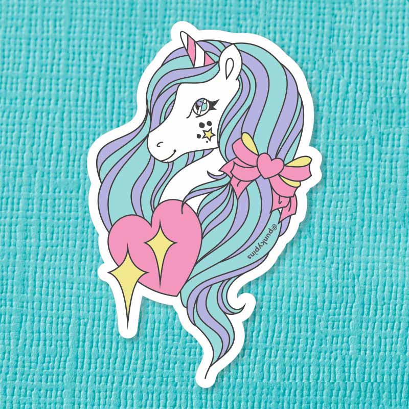 Urbi Unicorn Die Cut Vinyl Sticker
