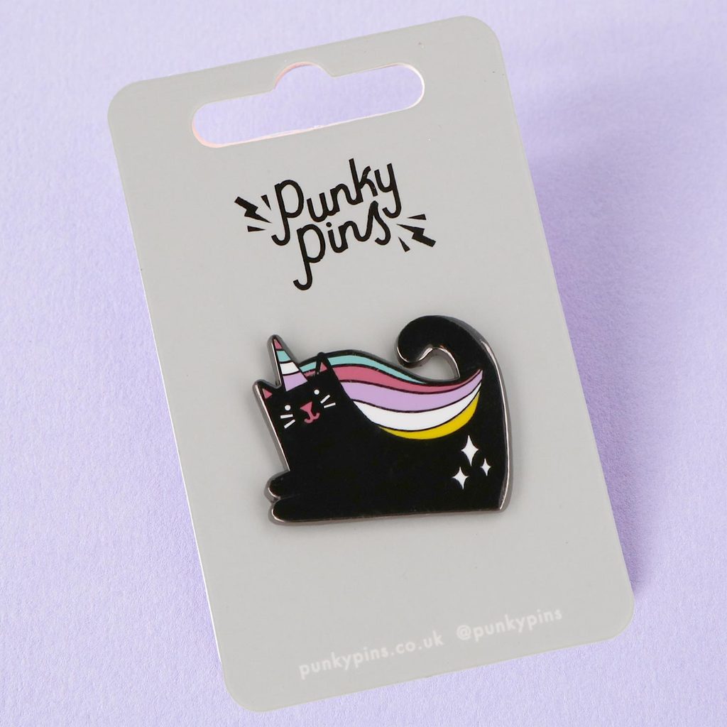 Unicat Enamel Pin
