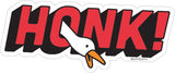 HONK! Goose Vinyl Sticker