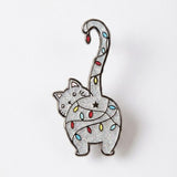 Christmas Kitty Enamel Pin