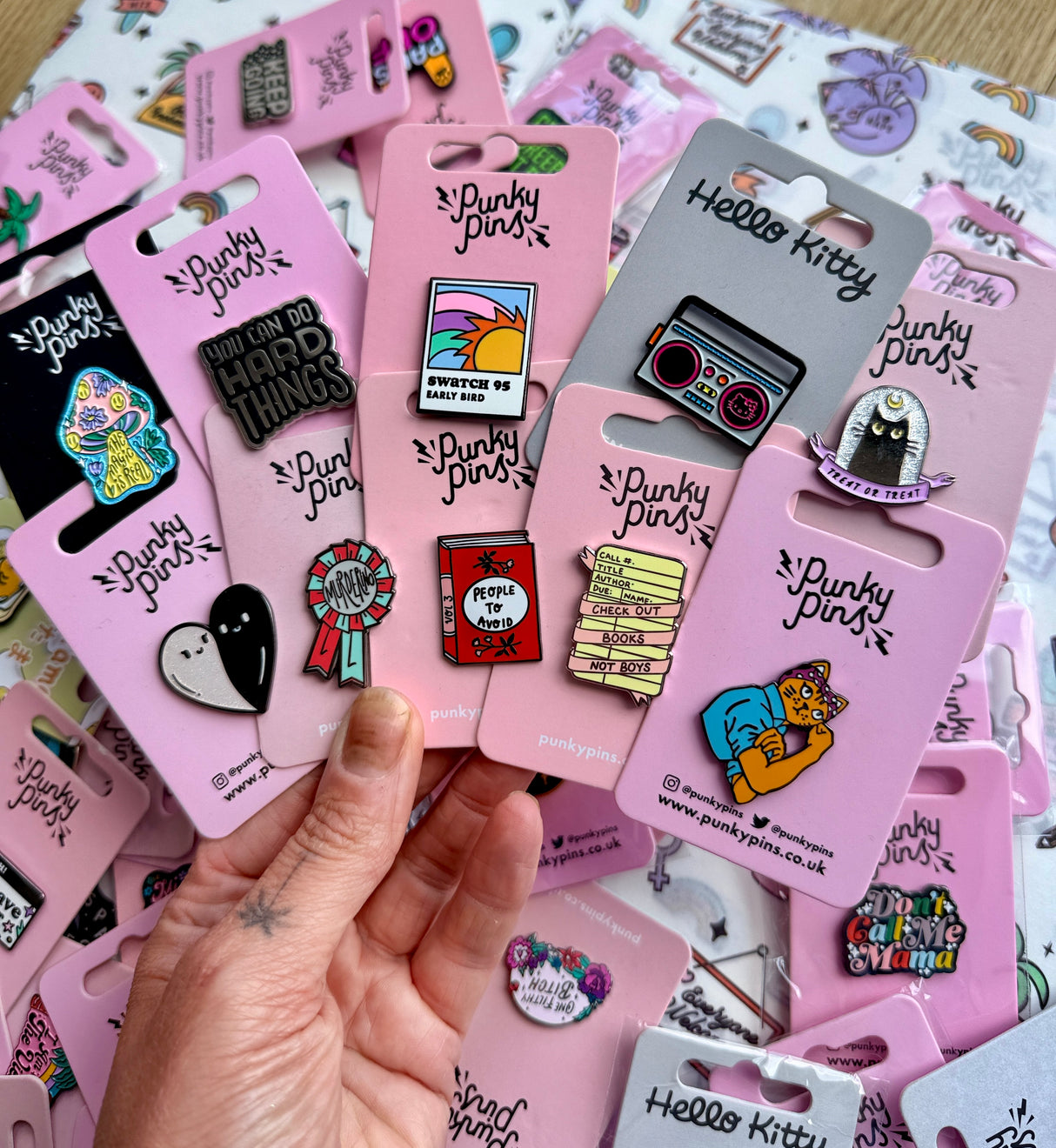 Mixed Lot Enamel Pins - Discontinued