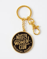 Nasty Women Club Enamel Keyring