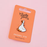 Stabby Goose Enamel Pin