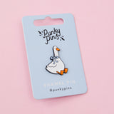 Cute Goose Enamel Pin