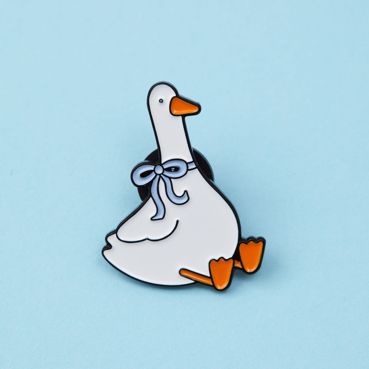 Cute Goose Enamel Pin