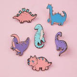 Triceratops Enamel Pin